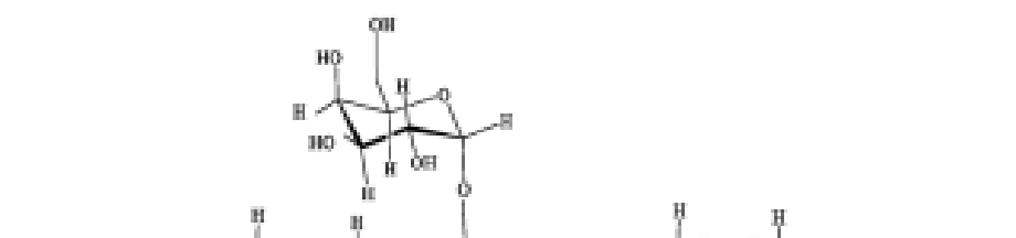 Galactomannan structure